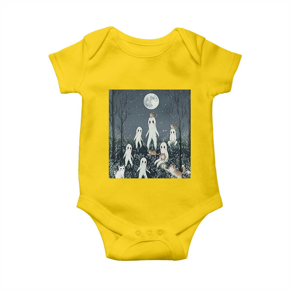 Fresno Nightkittens Nightcrawler Baby Onesie Funny Horror Cat Cryptid Lover Gift - Wonder Print Shop