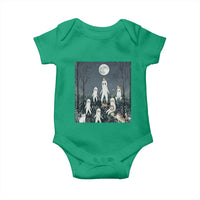 Fresno Nightkittens Nightcrawler Baby Onesie Funny Horror Cat Cryptid Lover Gift - Wonder Print Shop