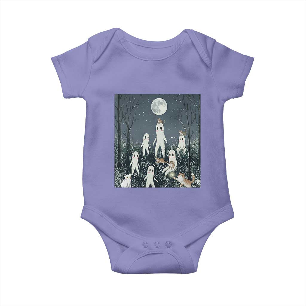 Fresno Nightkittens Nightcrawler Baby Onesie Funny Horror Cat Cryptid Lover Gift - Wonder Print Shop