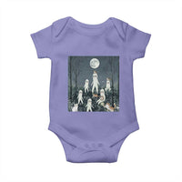 Fresno Nightkittens Nightcrawler Baby Onesie Funny Horror Cat Cryptid Lover Gift - Wonder Print Shop