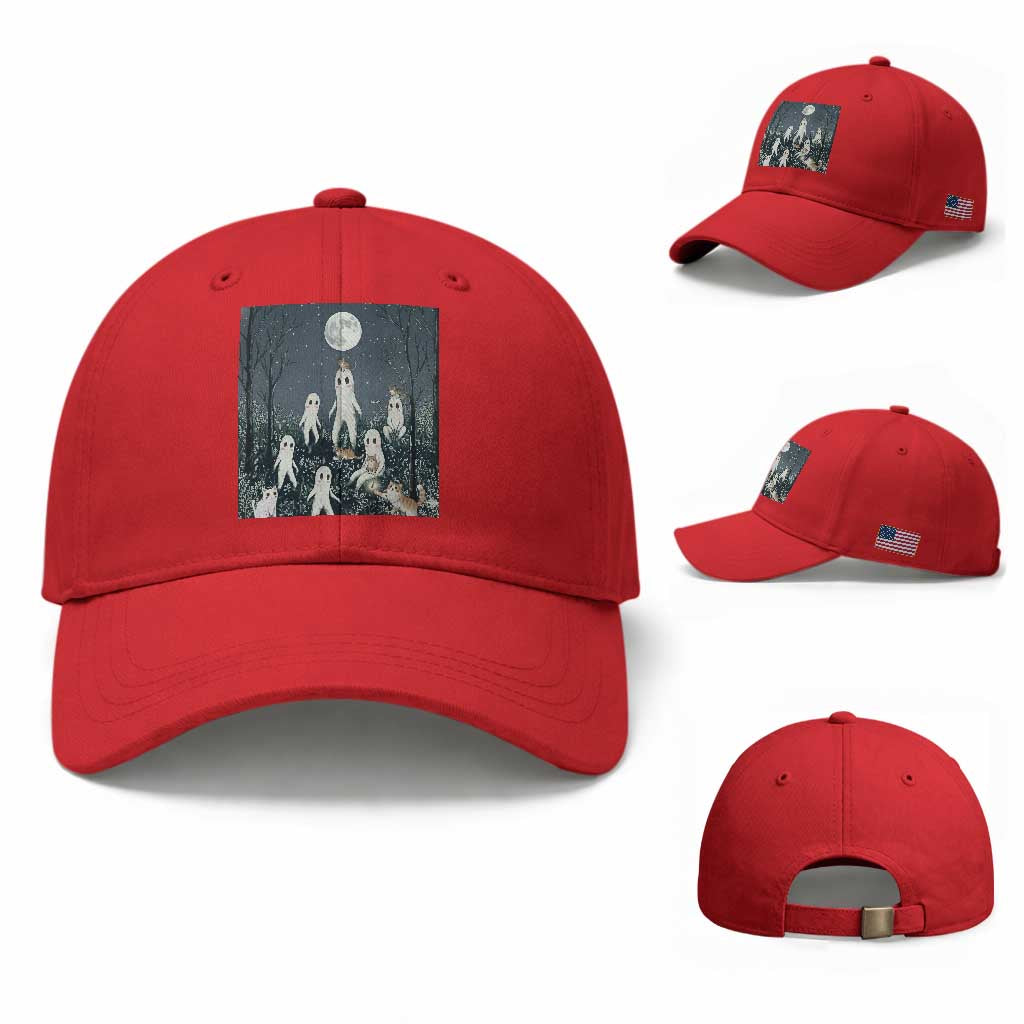 Fresno Nightkittens Nightcrawler Baseball Cap Funny Horror Cat Cryptid Lover Gift