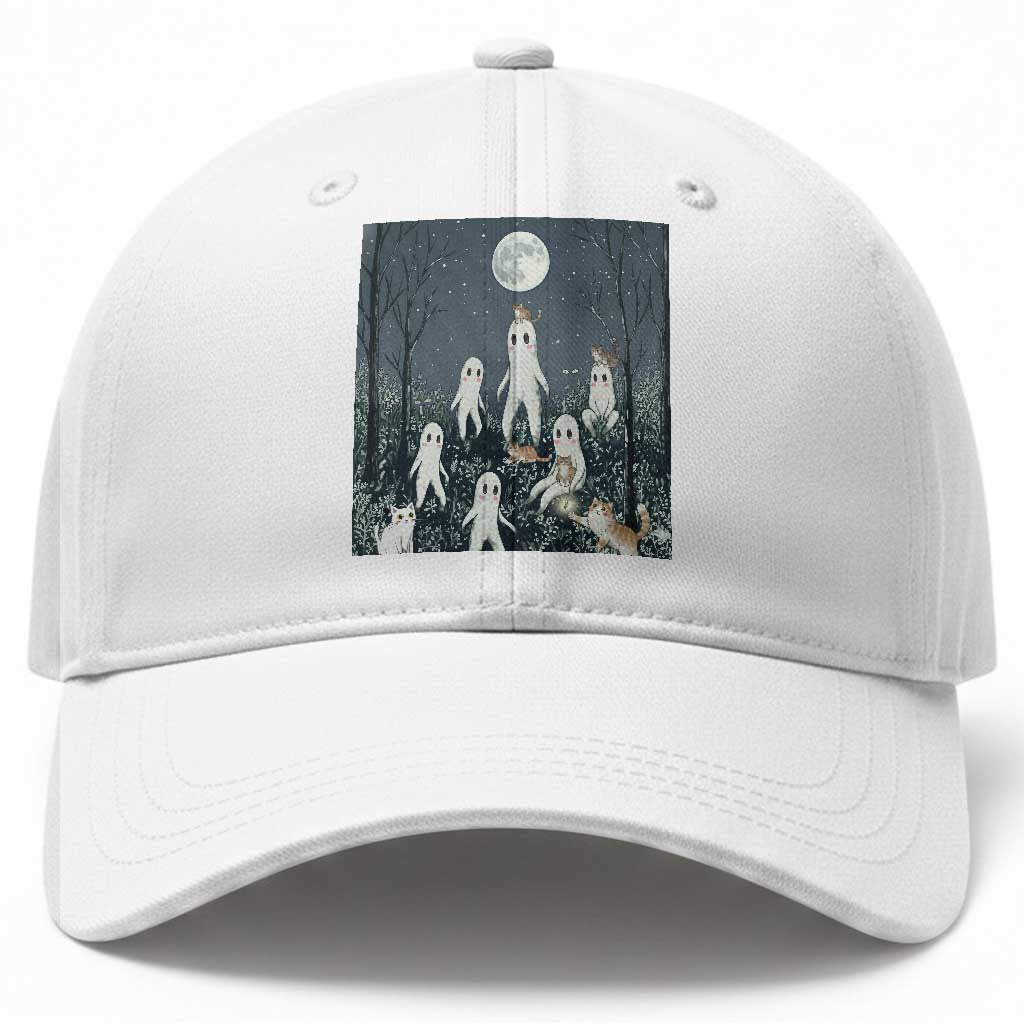 Fresno Nightkittens Nightcrawler Baseball Cap Funny Horror Cat Cryptid Lover Gift