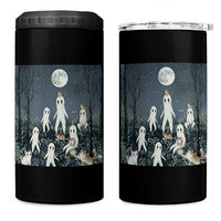 Fresno Nightkittens Nightcrawler 4 in 1 Can Cooler Tumbler Funny Horror Cat Cryptid Lover Gift - Wonder Print Shop