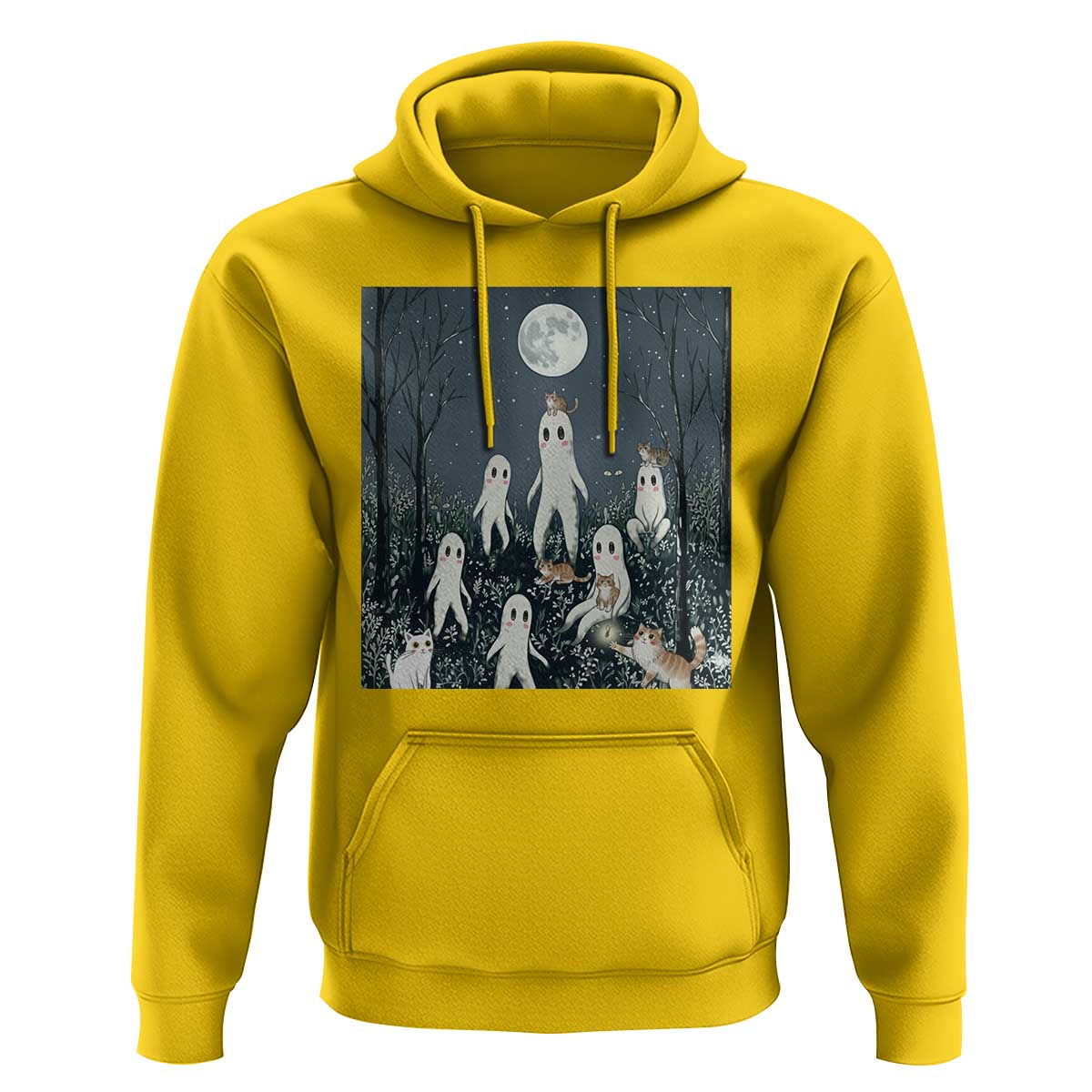 Fresno Nightkittens Nightcrawler Hoodie Funny Horror Cat Cryptid Lover Gift - Wonder Print Shop