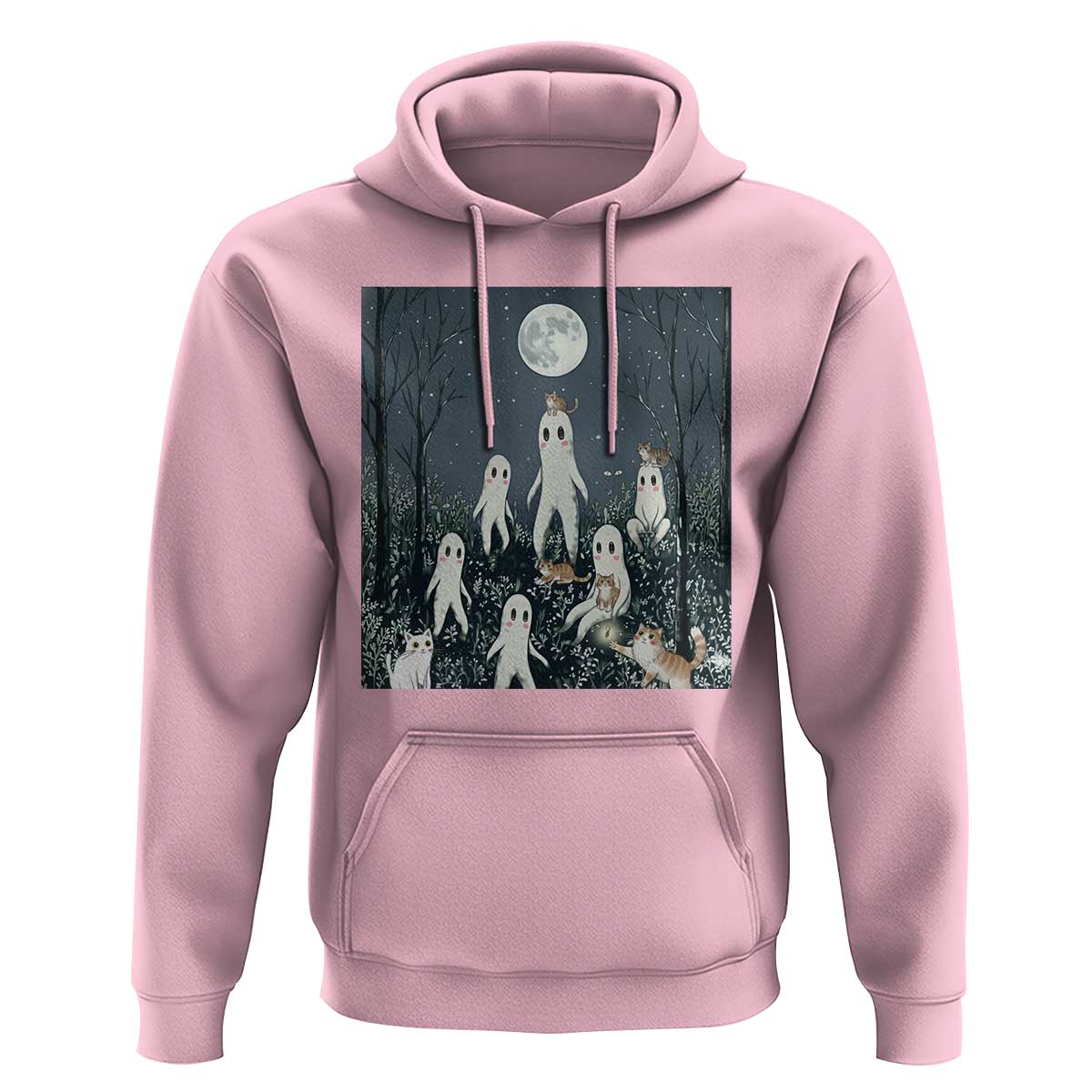 Fresno Nightkittens Nightcrawler Hoodie Funny Horror Cat Cryptid Lover Gift - Wonder Print Shop