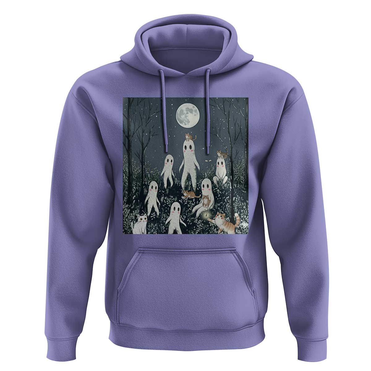 Fresno Nightkittens Nightcrawler Hoodie Funny Horror Cat Cryptid Lover Gift - Wonder Print Shop
