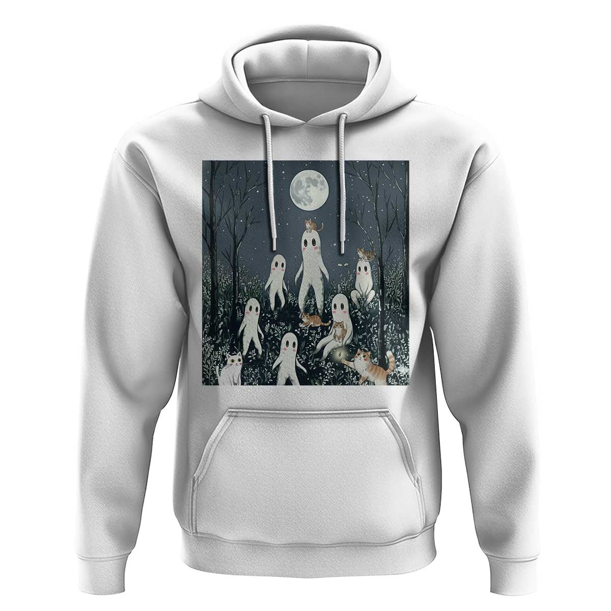 Fresno Nightkittens Nightcrawler Hoodie Funny Horror Cat Cryptid Lover Gift - Wonder Print Shop