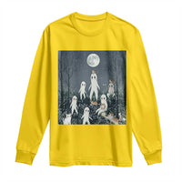 Fresno Nightkittens Nightcrawler Long Sleeve Shirt Funny Horror Cat Cryptid Lover Gift - Wonder Print Shop
