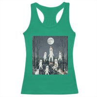 Fresno Nightkittens Nightcrawler Racerback Tank Top Funny Horror Cat Cryptid Lover Gift - Wonder Print Shop