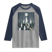 Fresno Nightkittens Nightcrawler Raglan Shirt Funny Horror Cat Cryptid Lover Gift - Wonder Print Shop