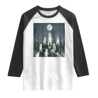 Fresno Nightkittens Nightcrawler Raglan Shirt Funny Horror Cat Cryptid Lover Gift - Wonder Print Shop