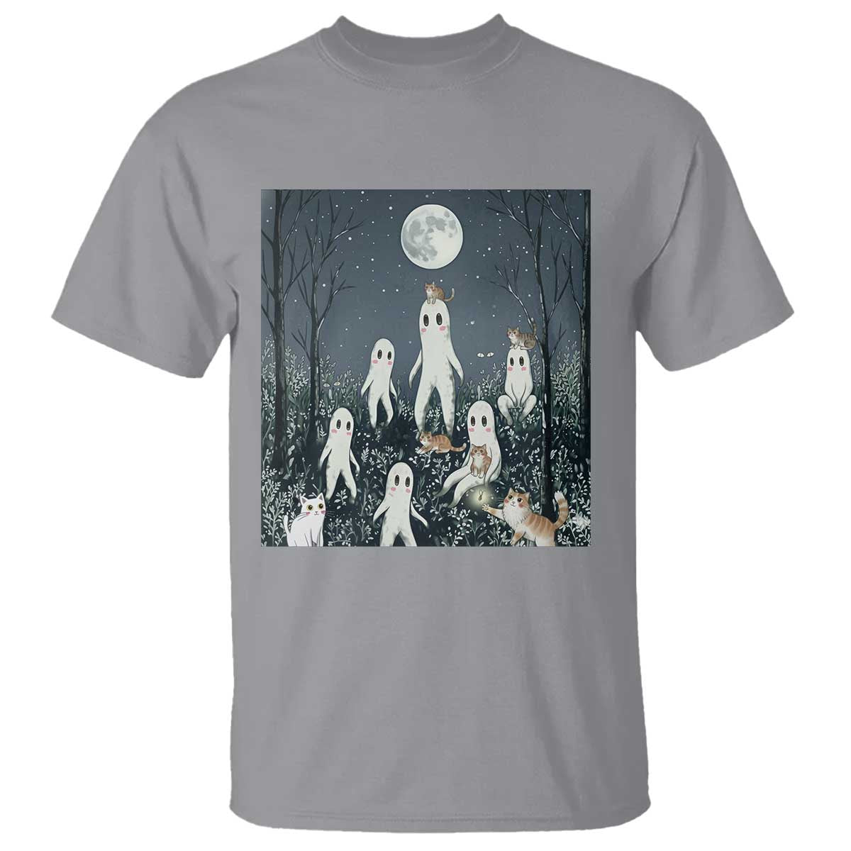 Fresno Nightkittens Nightcrawler T Shirt Funny Horror Cat Cryptid Lover Gift - Wonder Print Shop