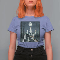 Fresno Nightkittens Nightcrawler T Shirt For Women Funny Horror Cat Cryptid Lover Gift - Wonder Print Shop