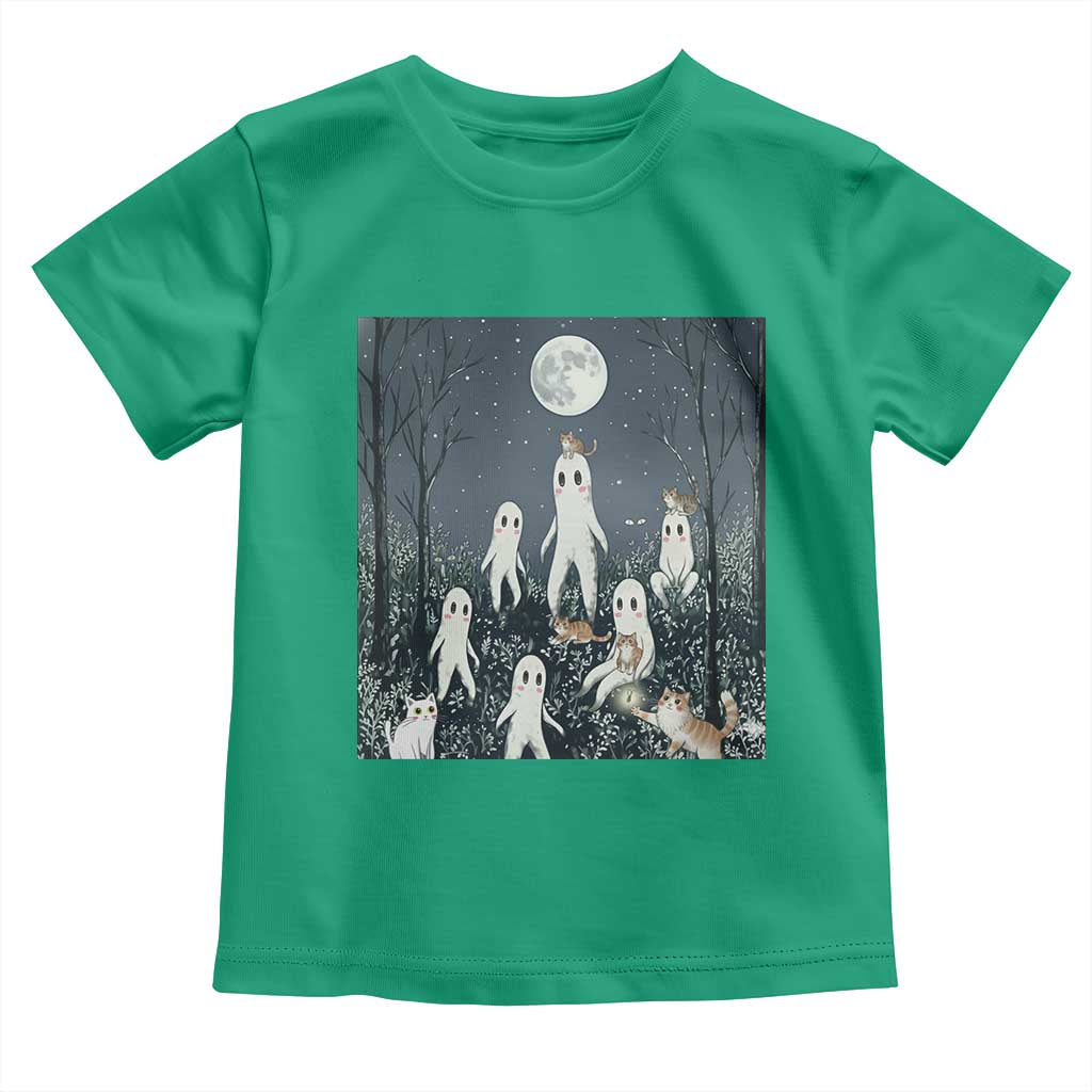 Fresno Nightkittens Nightcrawler Toddler T Shirt Funny Horror Cat Cryptid Lover Gift - Wonder Print Shop