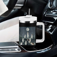 Fresno Nightkittens Nightcrawler Tumbler With Handle Funny Horror Cat Cryptid Lover Gift - Wonder Print Shop