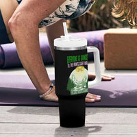 Fresno Nightcrawler Tumbler With Handle Everyone Is Gangster Til The Pants Start Walkin - Wonder Print Shop