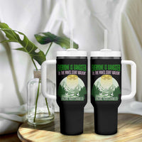 Fresno Nightcrawler Tumbler With Handle Everyone Is Gangster Til The Pants Start Walkin - Wonder Print Shop