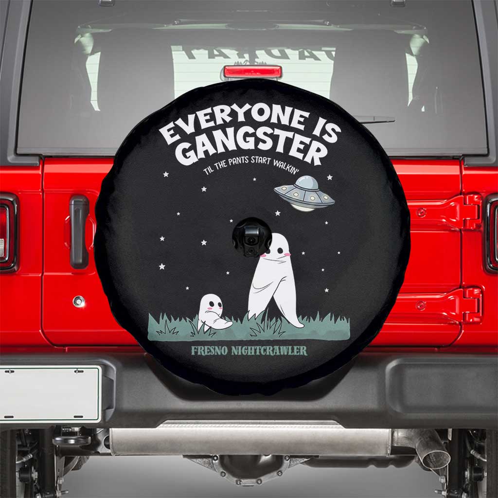 Gangster Til The Pants Start Walkin Nightcrawler Spare Tire Cover Funny Cryptid Hunter - Wonder Print Shop