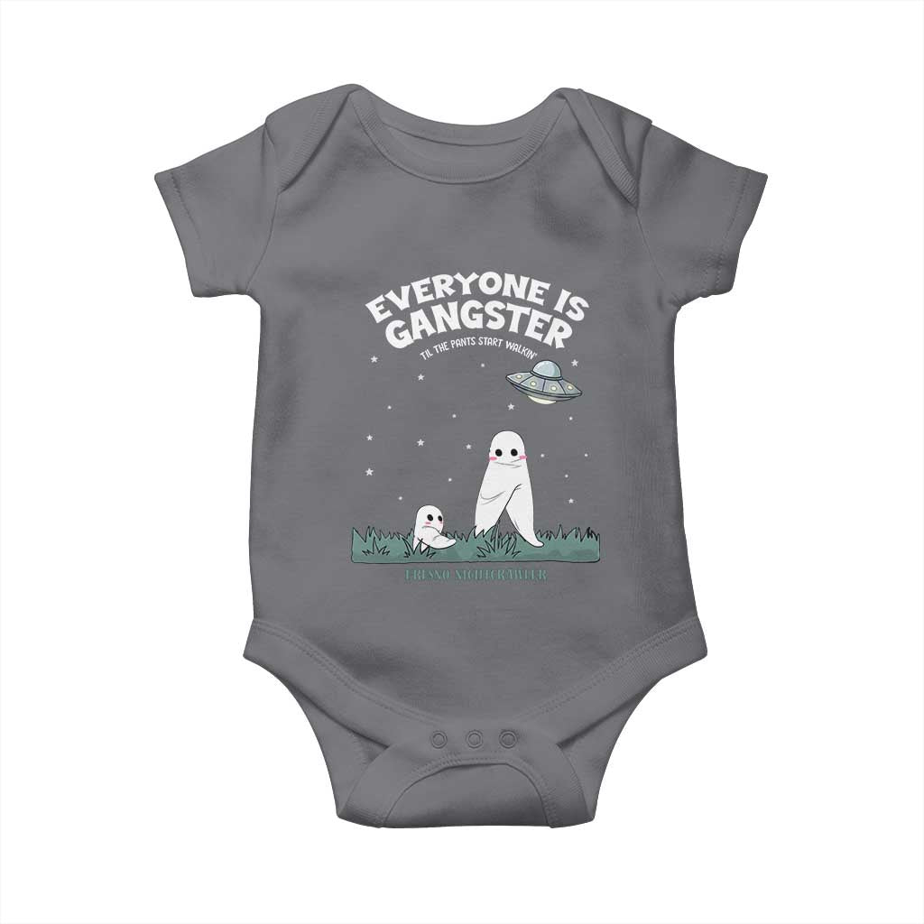 Gangster Til The Pants Start Walkin Nightcrawler Baby Onesie Funny Cryptid Hunter - Wonder Print Shop
