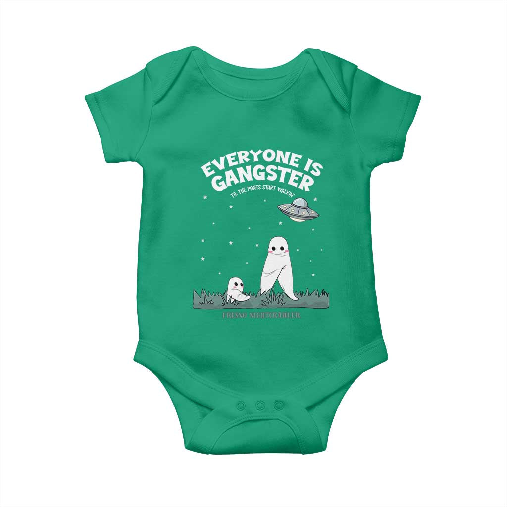 Gangster Til The Pants Start Walkin Nightcrawler Baby Onesie Funny Cryptid Hunter - Wonder Print Shop