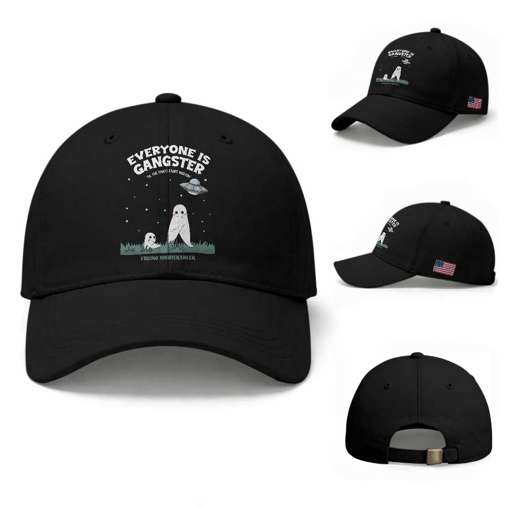 Gangster Til The Pants Start Walkin Nightcrawler Baseball Cap Funny Cryptid Hunter
