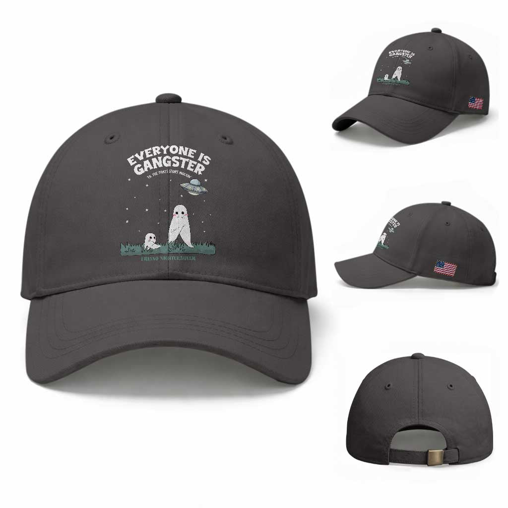 Gangster Til The Pants Start Walkin Nightcrawler Baseball Cap Funny Cryptid Hunter