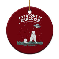 Gangster Til The Pants Start Walkin Nightcrawler Ceramic Ornament Funny Cryptid Hunter - Wonder Print Shop