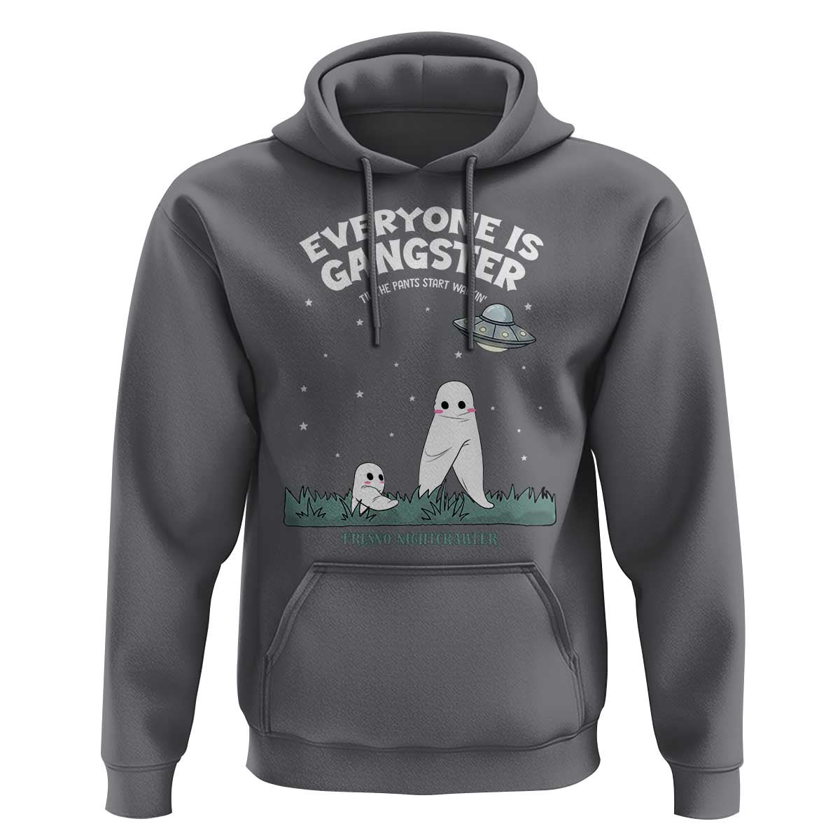 Gangster Til The Pants Start Walkin Nightcrawler Hoodie Funny Cryptid Hunter - Wonder Print Shop