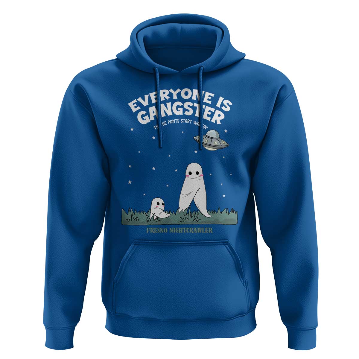 Gangster Til The Pants Start Walkin Nightcrawler Hoodie Funny Cryptid Hunter - Wonder Print Shop