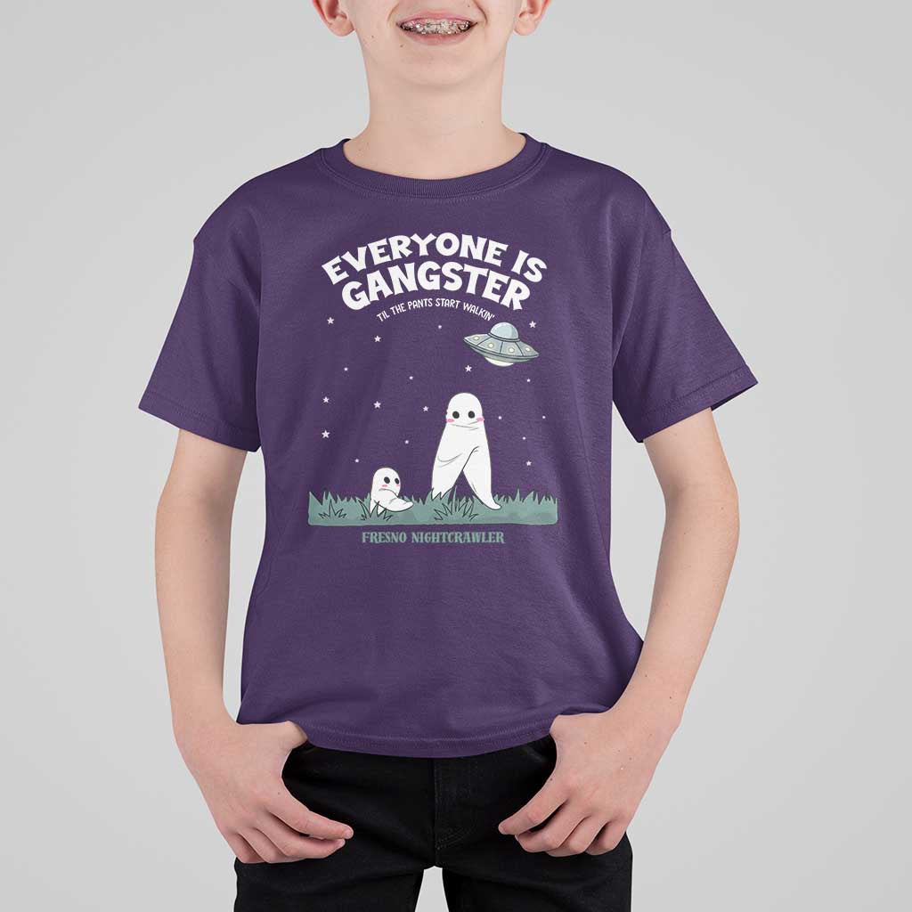 Gangster Til The Pants Start Walkin Nightcrawler T Shirt For Kid Funny Cryptid Hunter - Wonder Print Shop