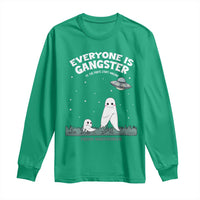 Gangster Til The Pants Start Walkin Nightcrawler Long Sleeve Shirt Funny Cryptid Hunter - Wonder Print Shop