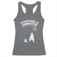 Gangster Til The Pants Start Walkin Nightcrawler Racerback Tank Top Funny Cryptid Hunter - Wonder Print Shop