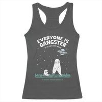 Gangster Til The Pants Start Walkin Nightcrawler Racerback Tank Top Funny Cryptid Hunter - Wonder Print Shop