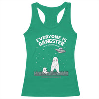 Gangster Til The Pants Start Walkin Nightcrawler Racerback Tank Top Funny Cryptid Hunter - Wonder Print Shop