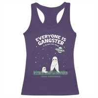Gangster Til The Pants Start Walkin Nightcrawler Racerback Tank Top Funny Cryptid Hunter - Wonder Print Shop