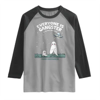 Gangster Til The Pants Start Walkin Nightcrawler Raglan Shirt Funny Cryptid Hunter - Wonder Print Shop