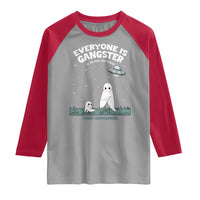 Gangster Til The Pants Start Walkin Nightcrawler Raglan Shirt Funny Cryptid Hunter - Wonder Print Shop