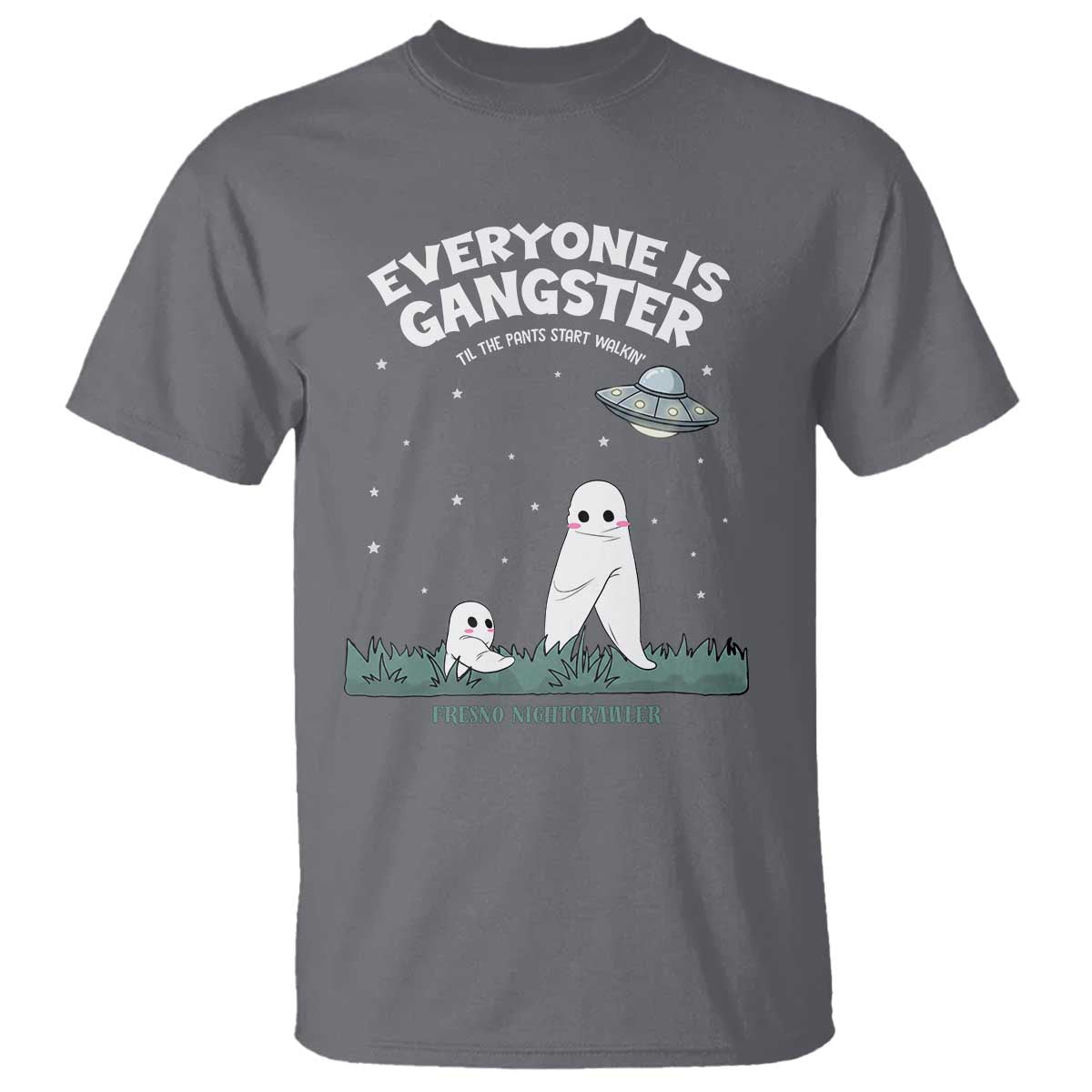 Gangster Til The Pants Start Walkin Nightcrawler T Shirt Funny Cryptid Hunter - Wonder Print Shop
