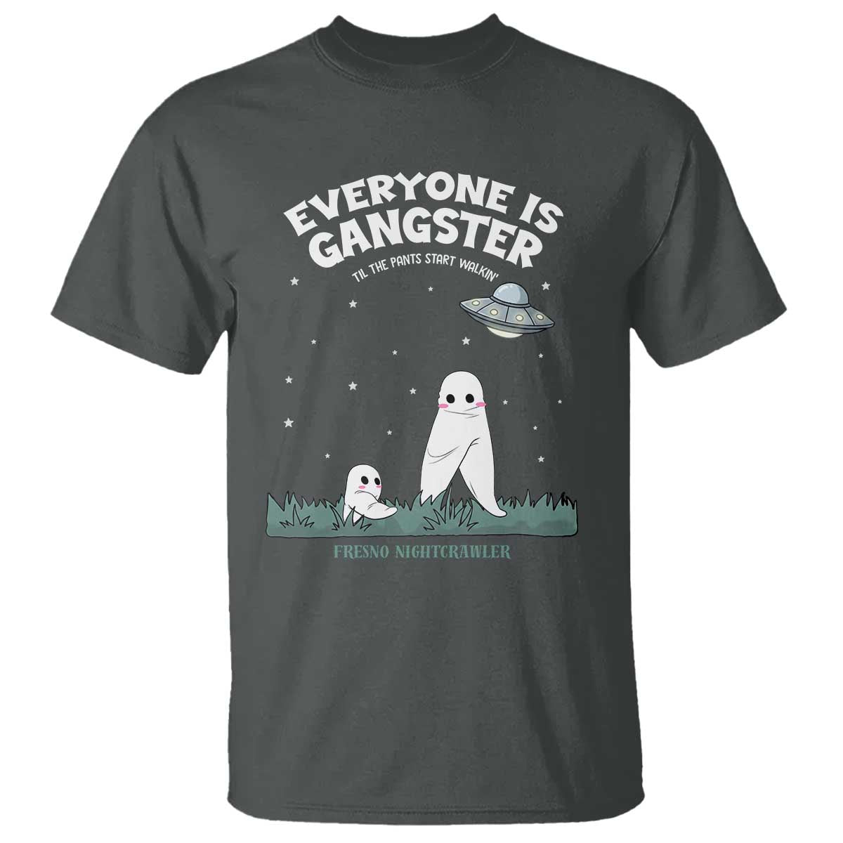 Gangster Til The Pants Start Walkin Nightcrawler T Shirt Funny Cryptid Hunter - Wonder Print Shop