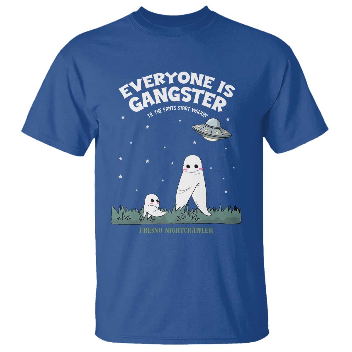 Gangster Til The Pants Start Walkin Nightcrawler T Shirt Funny Cryptid Hunter - Wonder Print Shop