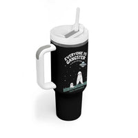 Gangster Til The Pants Start Walkin Nightcrawler Tumbler With Handle Funny Cryptid Hunter - Wonder Print Shop
