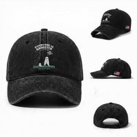 Gangster Til The Pants Start Walkin Nightcrawler Washed Cotton Baseball Cap Funny Cryptid Hunter