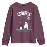 Gangster Til The Pants Start Walkin Nightcrawler Youth Sweatshirt Funny Cryptid Hunter - Wonder Print Shop