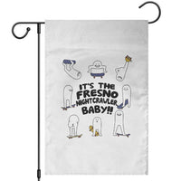 Its The Fresno Nightcrawler Baby Garden Flag Funny Cryptid Skate Style Gift - Wonder Print Shop