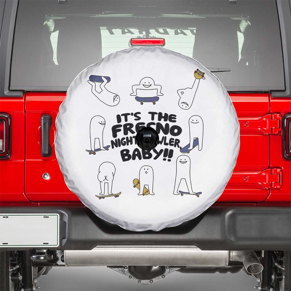 Its The Fresno Nightcrawler Baby Spare Tire Cover Funny Cryptid Skate Style Gift - Wonder Print Shop