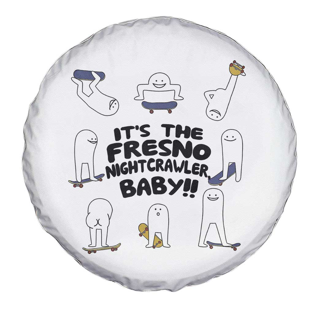 Its The Fresno Nightcrawler Baby Spare Tire Cover Funny Cryptid Skate Style Gift - Wonder Print Shop