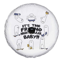 Its The Fresno Nightcrawler Baby Spare Tire Cover Funny Cryptid Skate Style Gift - Wonder Print Shop