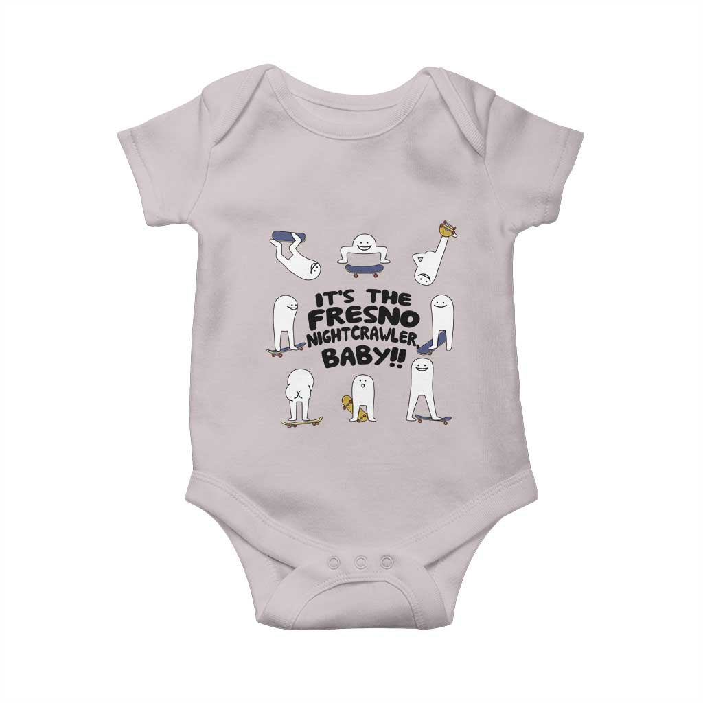 Its The Fresno Nightcrawler Baby Baby Onesie Funny Cryptid Skate Style Gift - Wonder Print Shop