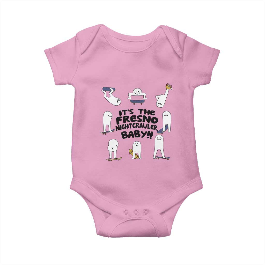 Its The Fresno Nightcrawler Baby Baby Onesie Funny Cryptid Skate Style Gift - Wonder Print Shop