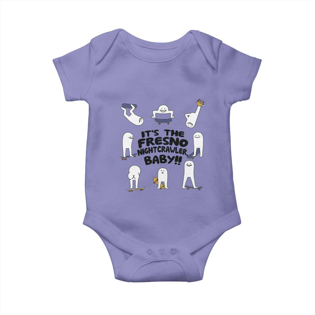Its The Fresno Nightcrawler Baby Baby Onesie Funny Cryptid Skate Style Gift - Wonder Print Shop